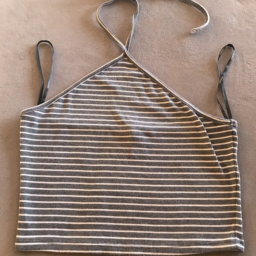 Forever 21 Neck tied Crop Top